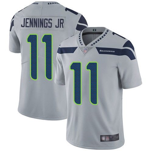 Seattle Seahawks Limited Grey Men Gary Jennings Jr. Alternate Jersey NFL Football #11 Vapor Untouchable->seattle seahawks->NFL Jersey